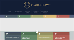 Desktop Screenshot of bepearcelaw.com