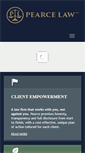Mobile Screenshot of bepearcelaw.com